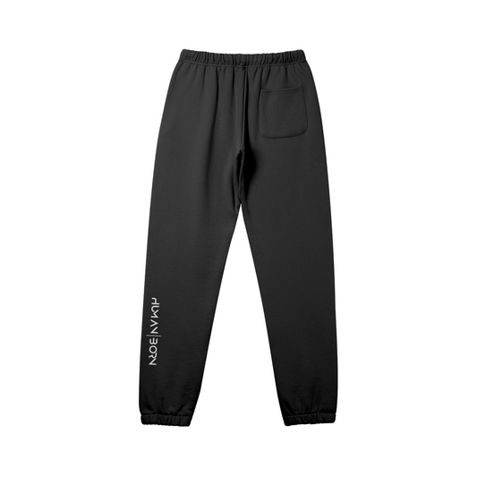 HB-"BLACK" Lined Sweatpants