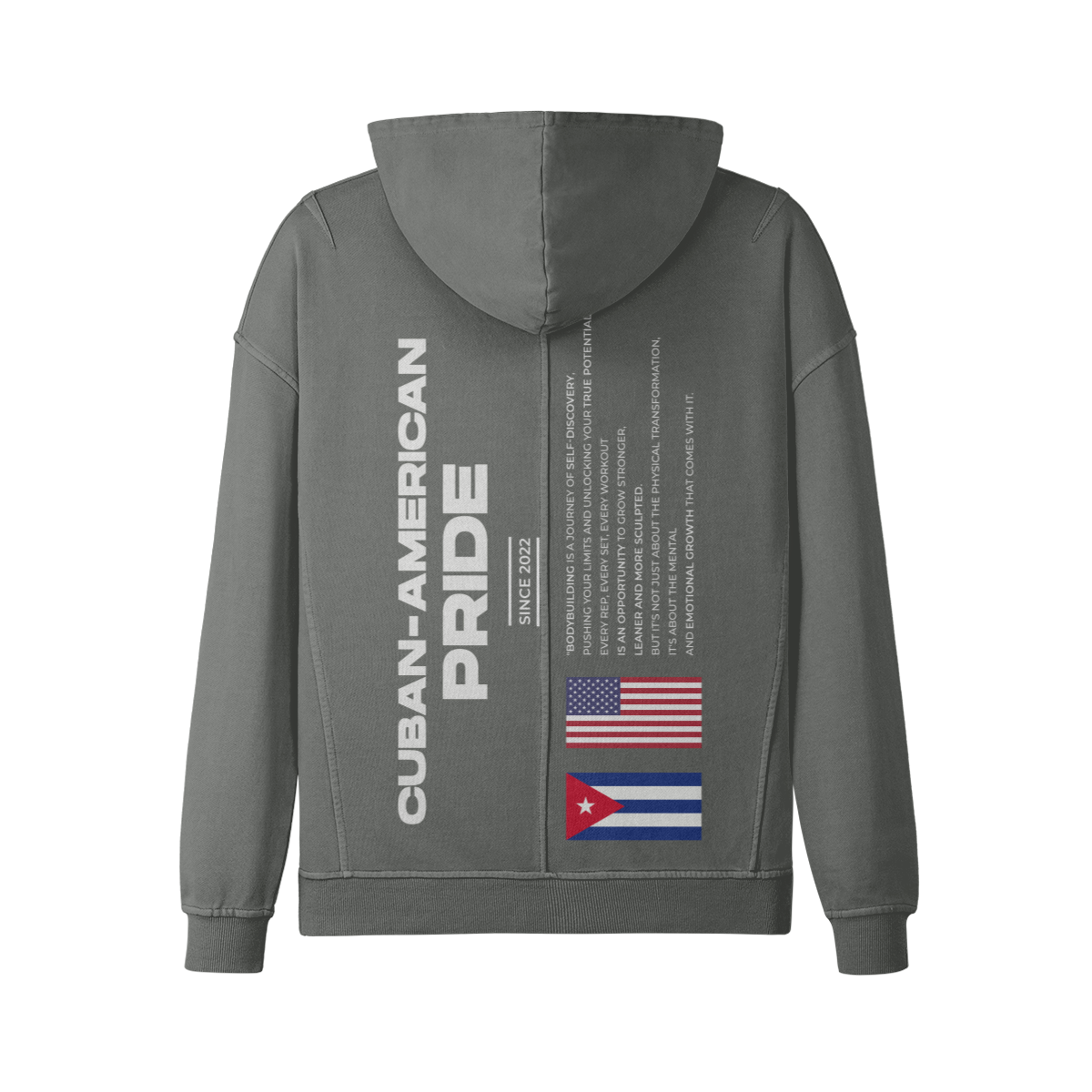 Cuban-American Turtleneck Hoodie