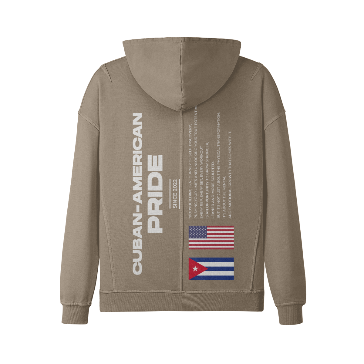 Cuban-American Turtleneck Hoodie