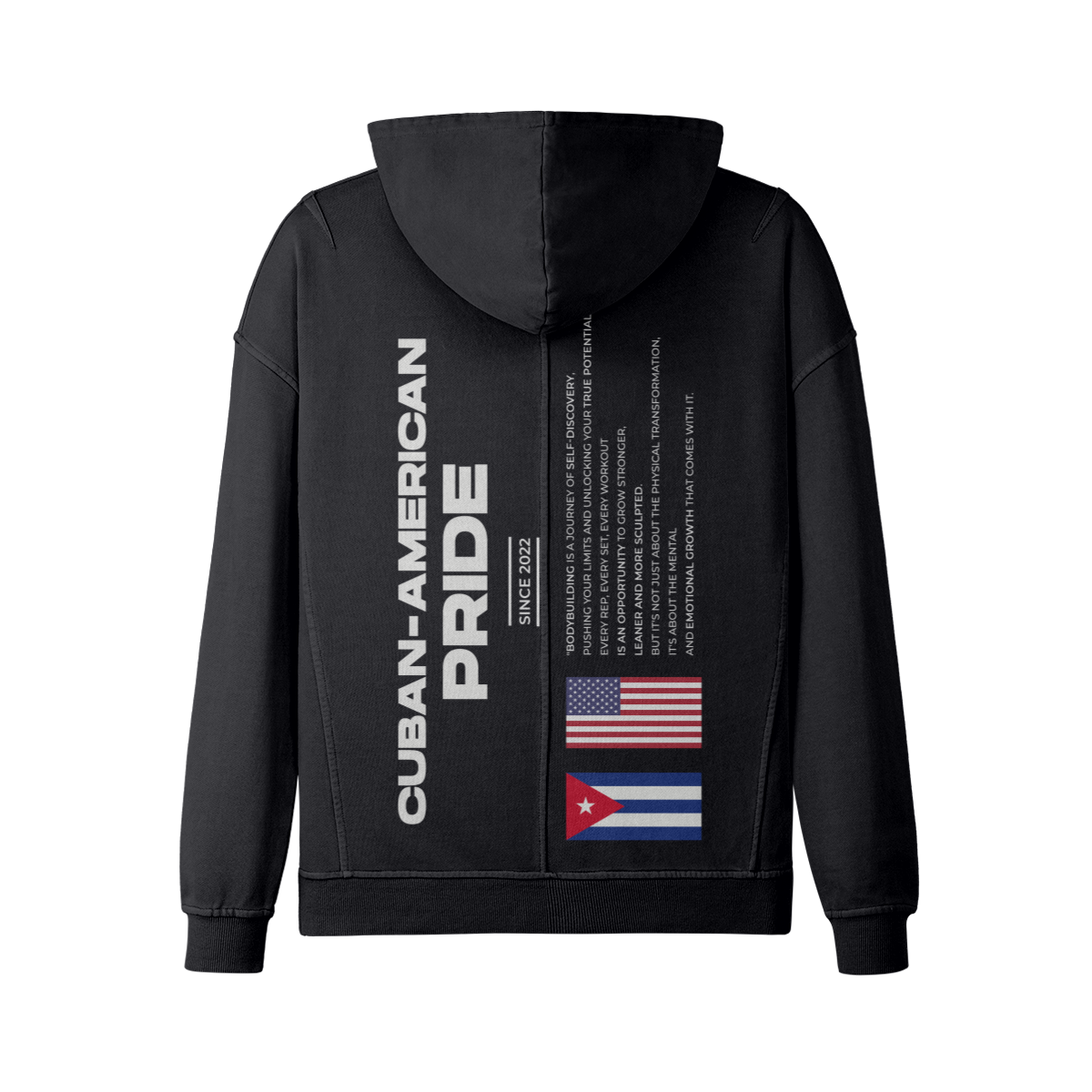 Cuban-American Turtleneck Hoodie